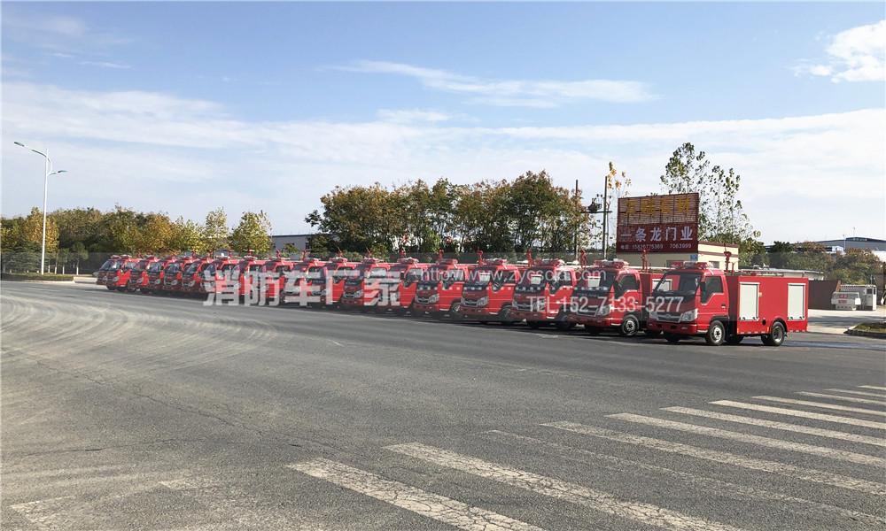 18臺(tái)福田微型消防車 18臺(tái)福田微型消防車