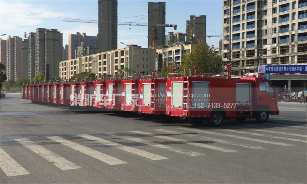 18臺(tái)福田微型消防車 18臺(tái)福田微型消防車